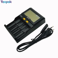 Miboxer C4 LCD Battery Charger for Li-ion/IMR/INR/ICR/LiFePO4 18650 14500 26650 AAA 3.7 1.2V 1.5V Batteries PK VC4