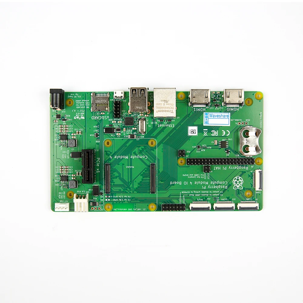 

Raspberry Pi Compute Module 4 IO Board Development Platform and Reference Base-Board Design For CM4