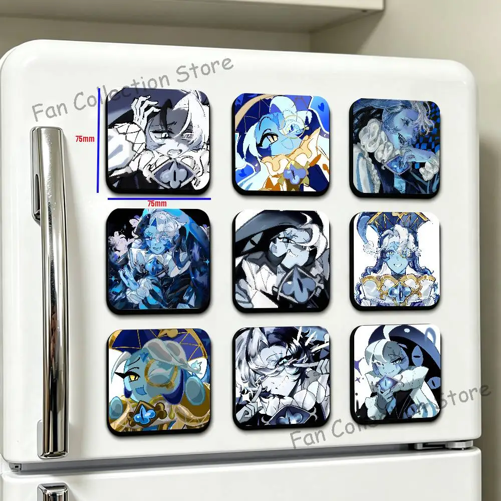 S-Shadow Milk C-Cookie Sublimation Magnet Cartoon Anime CuteFridge Magnets Personalized Sublimation Products for Kitchen