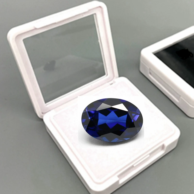 コレクションレベル-ブルーサファイア-13×18mm-160ct-オーバルファセットカット-ルースジェムストーン-ジュエリー製作-コレクション-ギフトストーン用