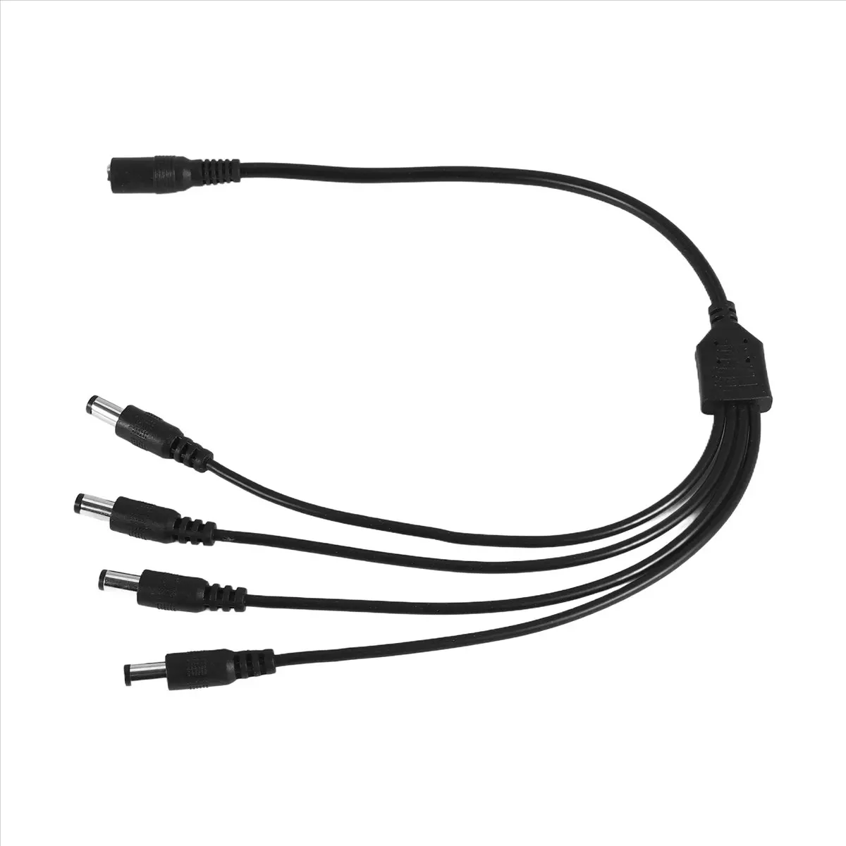 【A01R~】 1 to 4 DC Power 4-Port Splitter Adapter Adaptor Cable CCTV Camera