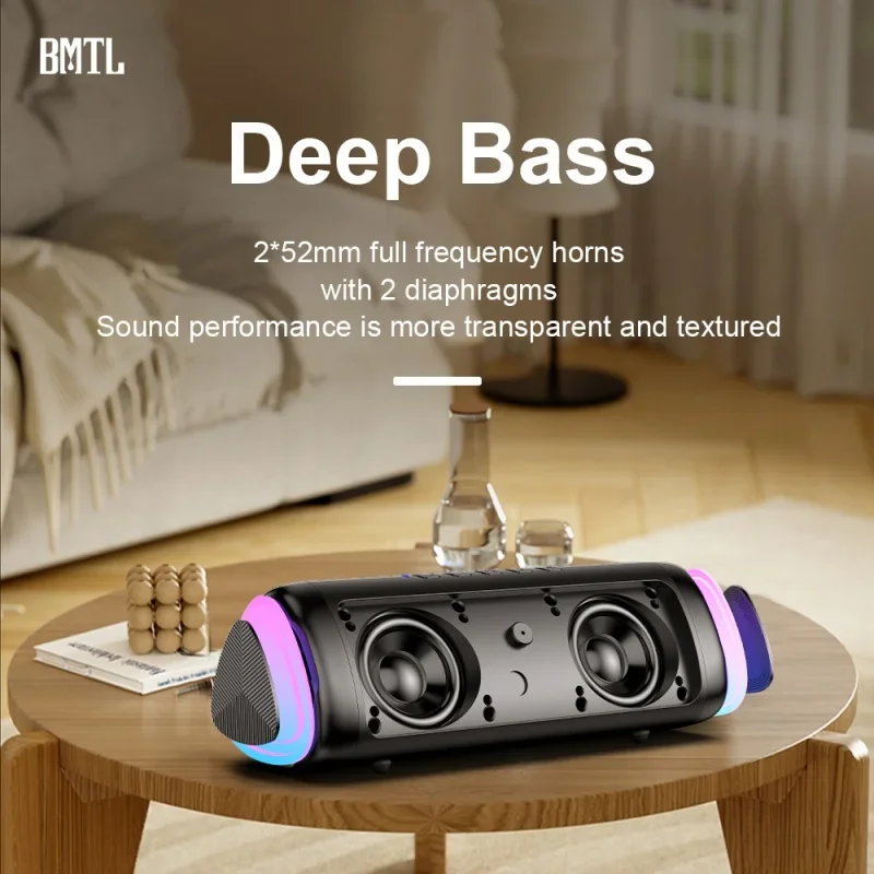 XDOBO altoparlante Bluetooth portatile esterno impermeabile IPX6 HIFI qualità del suono ad alta potenza 3D Stereo Surround Subwoofer Wireless TWS