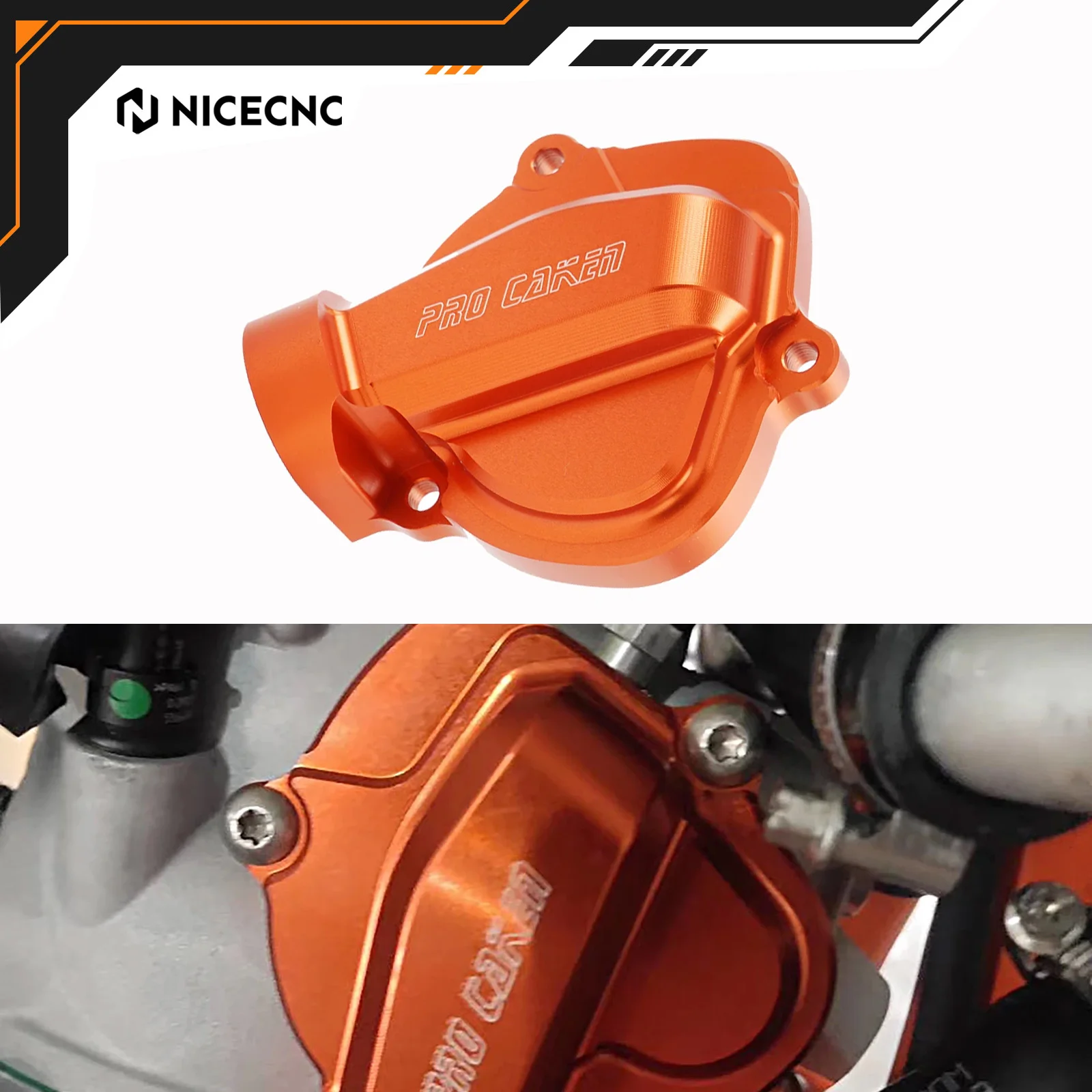 

NICECNC For KTM 250 300 XC SX XC-W EXC Six Days TPI 2009-2022 For Husqvarna TE TC TX 300 250 GasGas EC 300 Exhaust Control Cover