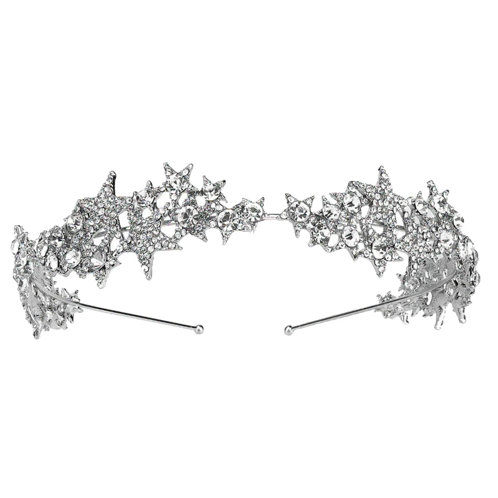 

Headband Tiara Hair Supply Accessories Female Headdress Alloy Bridal Clip Miss Decor