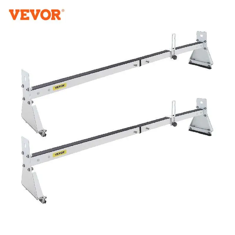 VEVOR Van Roof Ladder Rack 2 Bars 331 LBS Capacity 52