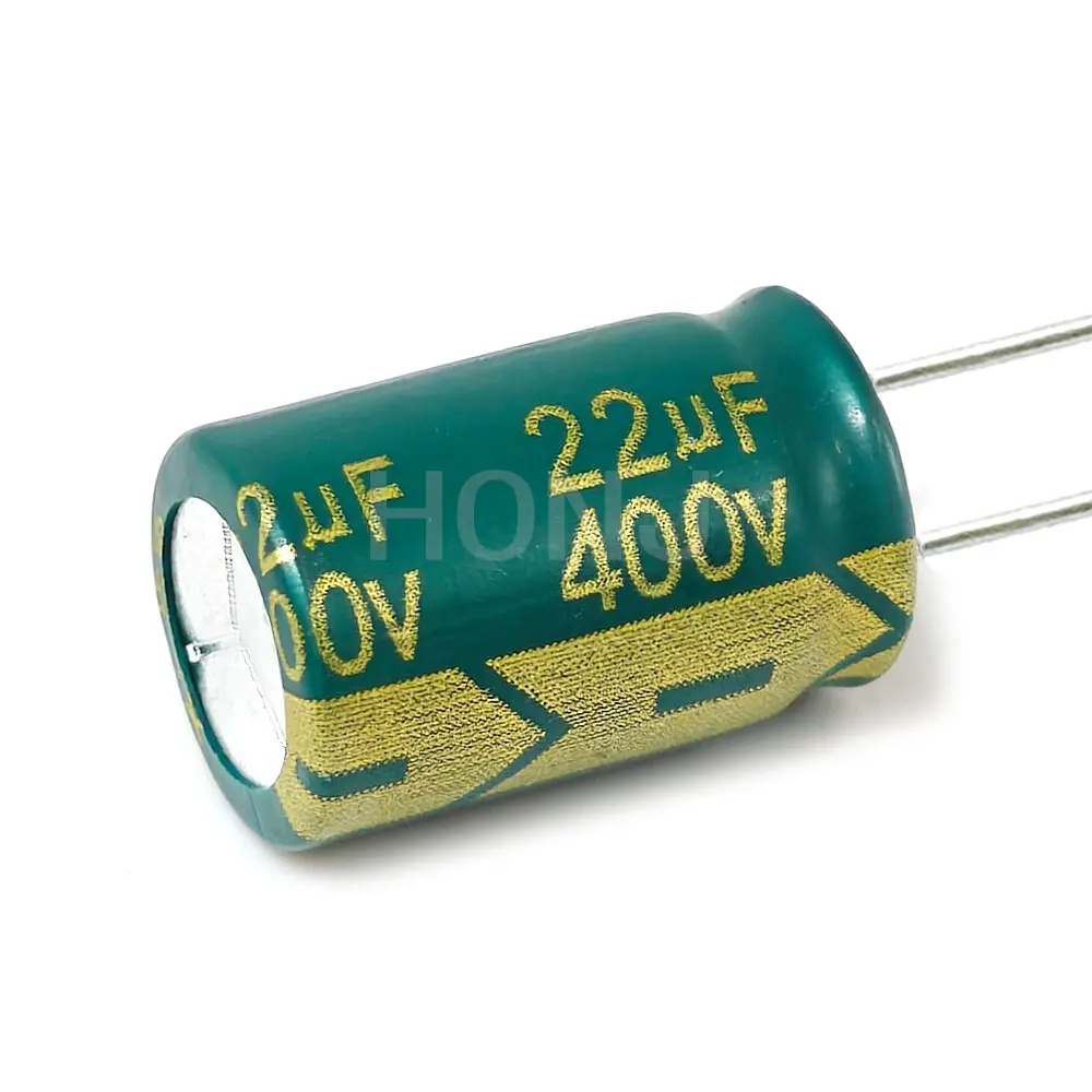 

5PCS 400V22uf 10x17mm Aluminum Electrolytic Capacitor 22uf400v 400v 22uf 400V 22mf 400vdc 22MFD 400v22mf 22mf400v ±20%