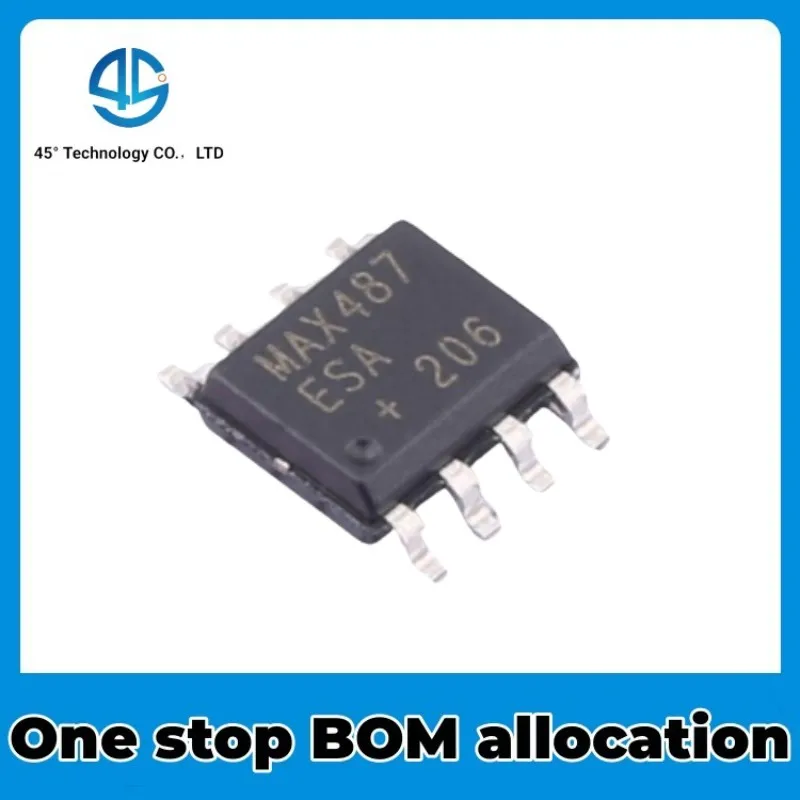 10PCS MAX487ESA+T packaged SOIC8 driver brand new original genuine product New Ic chipset