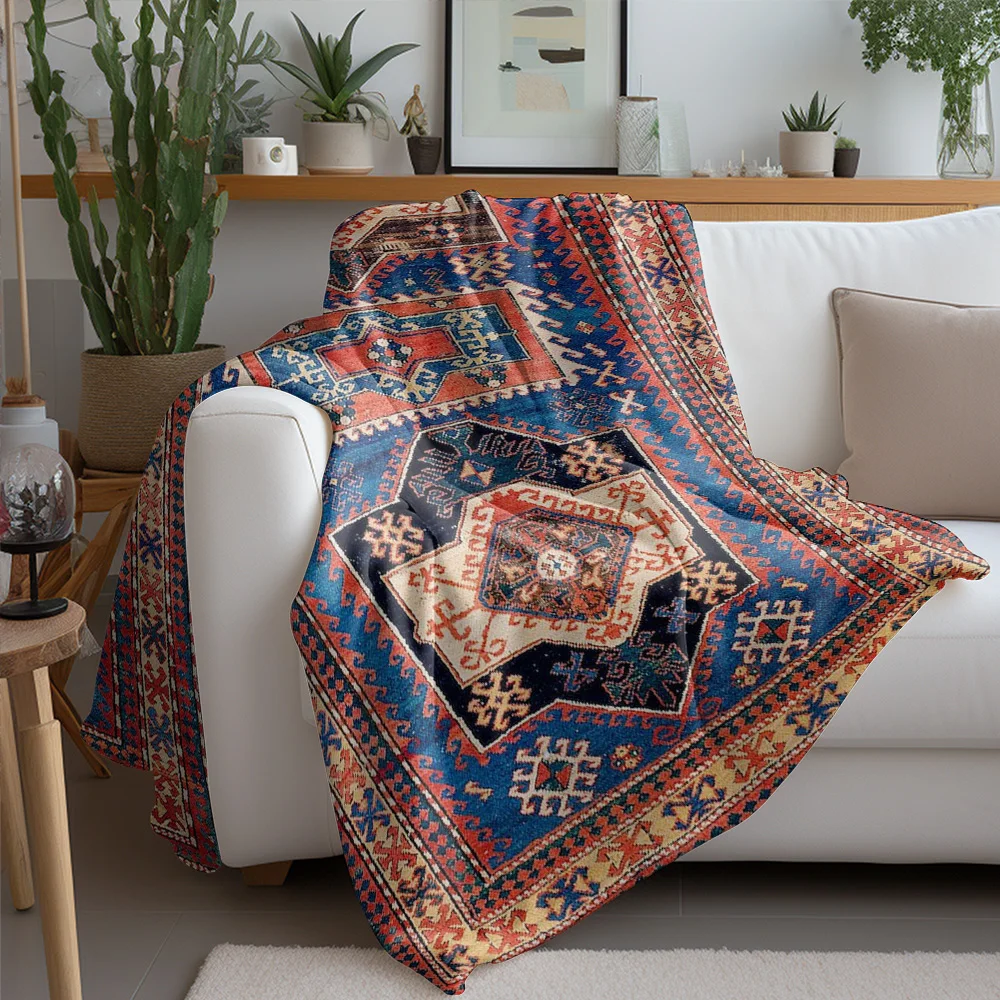 Turkish Vintage Kilim Rug Handmade Area Rug Traditional Moroccan Shag Rug for Living Room Bedroom Decor view 2