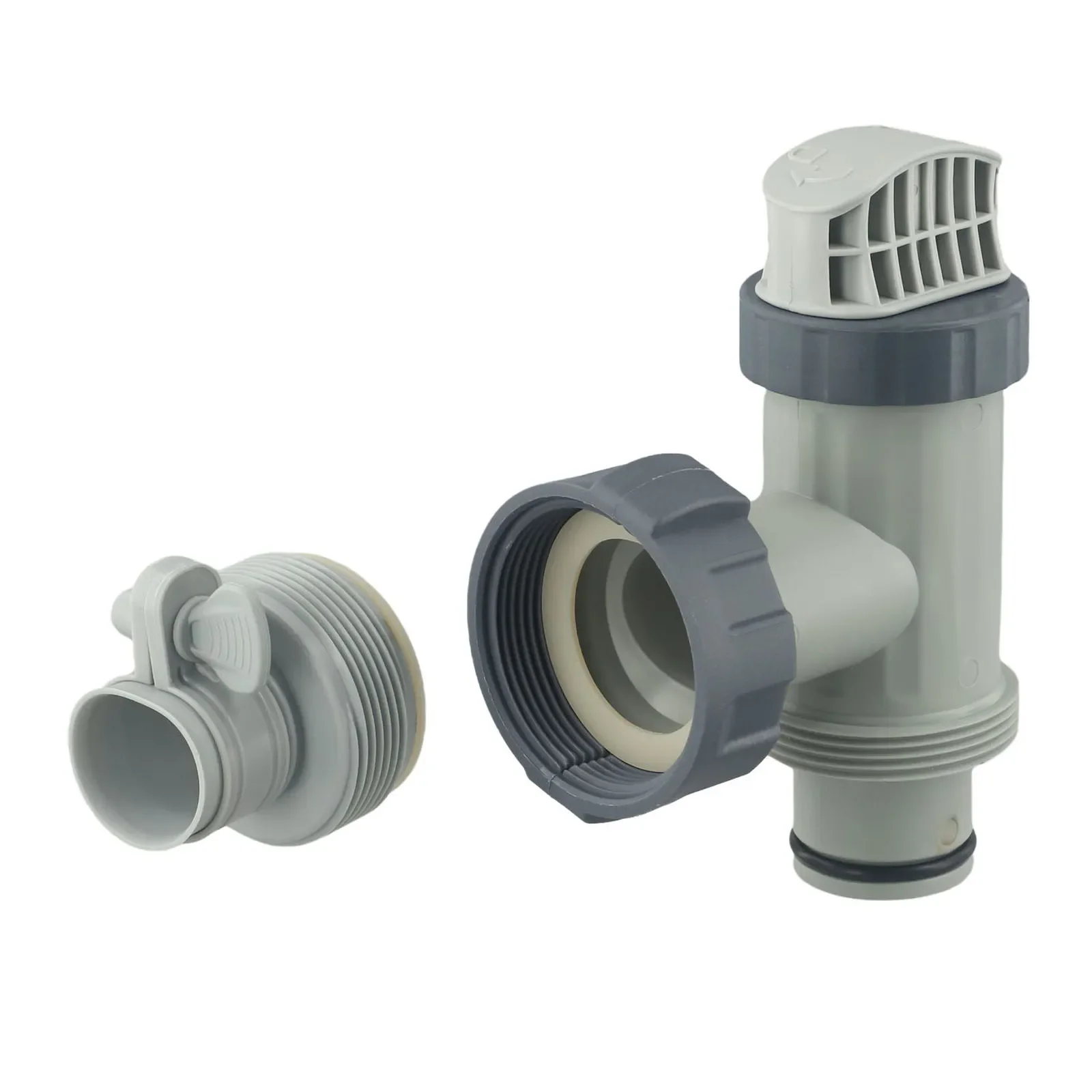 For Swimming Pool Tank Plunger Valve B Type Hose Adapter B-Type Hose Pool Adapter Robust Material Plastic Valve