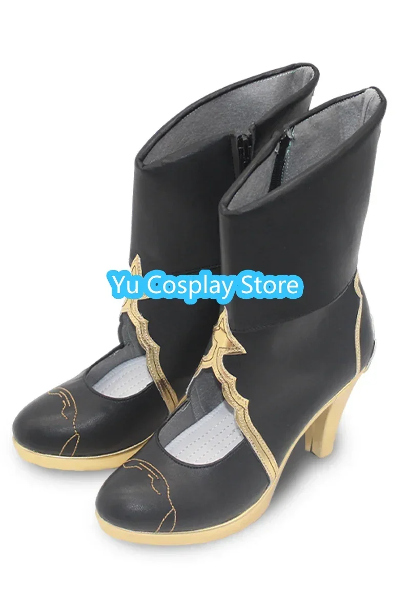 Gioco Honkai Star Rail Xueyi Scarpe Cosplay Scarpe in pelle PU Stivali di carnevale di Halloween Cosplay Prop su misura