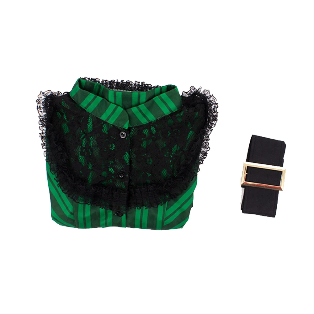 فيلم قصر مسكون خادمة تأثيري الخيال الملابس النساء زي تمويه هالوين الكبار الإناث فانتازيا ملابس الحفلات