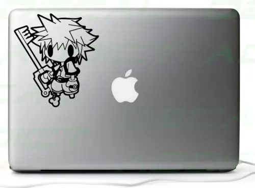 For Kingdom Hearts Chibi Sora Decal Sticker Car Laptop Consoles Mirror