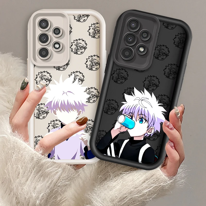 

Hunter X Hunter Popular Anime For Samsung A73 A71 A54 A53 A52 A51 A33 A32 A21S A14 A13 A12 A25 A04 A05 5G Eye Ladder Soft