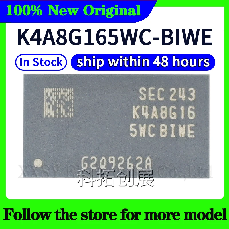 K4A8G165WC-BIWE K4A8G165WC-BITD K4A8G165WB-BIWE K4A8G165WB-BIRC K4A8G165WB-BCPB في المخزون حالة وقائية
