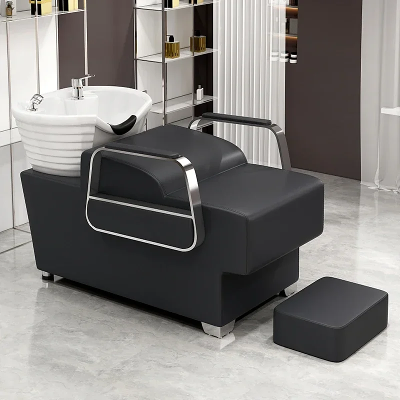 

Nordic Styling Chair Salon Hairdressing Seats Beauty Shampoo Basin Chairs Hydraulic Hair Stylist Pedicure Mobilier Coiffure Spa