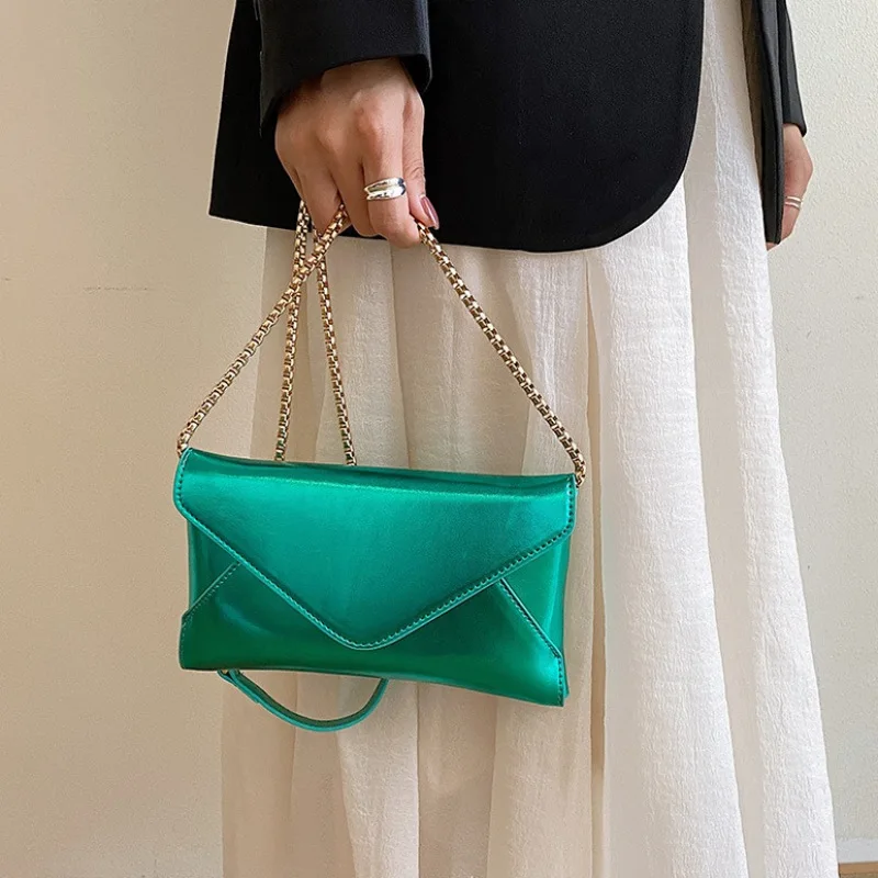 Versatile New One Shoulder Trendy Chain Crossbody Small Bag Casual Handbag For Woman High-Quality Messenger Luxury Fashionfemale