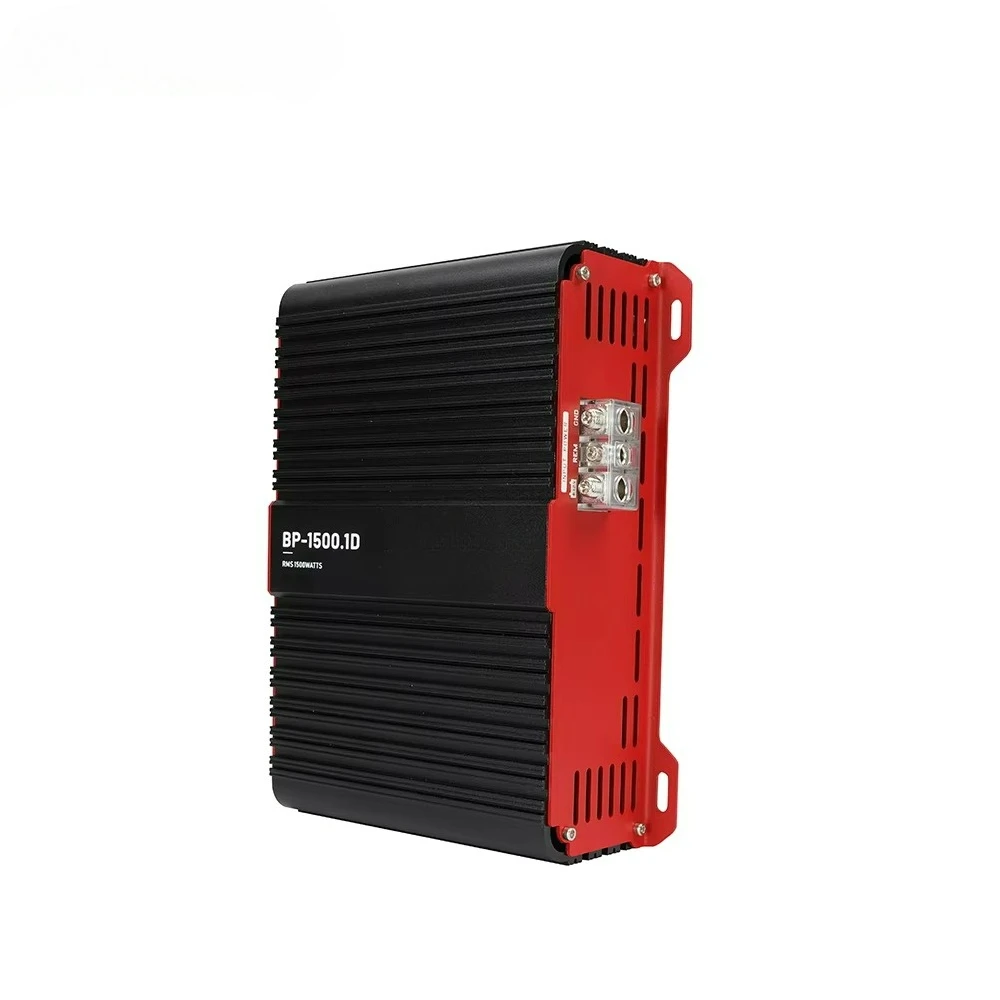 Amplificador Automotivo Monobloco Classe D BP-1500 12V de Alta Potência com Graves Limpos e Crossovers para Subwoofer