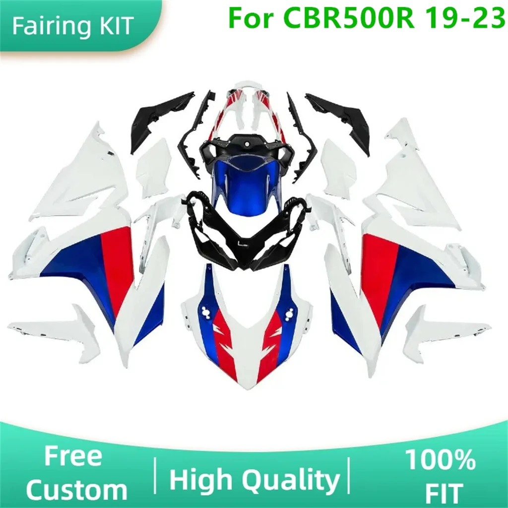 

Комплект обтекателя мотоцикла для HONDA CBR500 R 19 20 21 22 23 CBR500R 2019 2020 2022-2023, детали из АБС-пластика послепродажного обслуживания, бесплатные на заказ