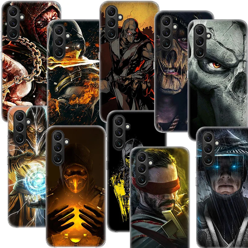 Mortal Kombat Phone Case Samsung A02S A03S A13 A23 A33 A52S A12 A22 A32 Galaxy A51 A71 A41 A21 A31 A53 A73 A11 A01 A42 A72 Cover