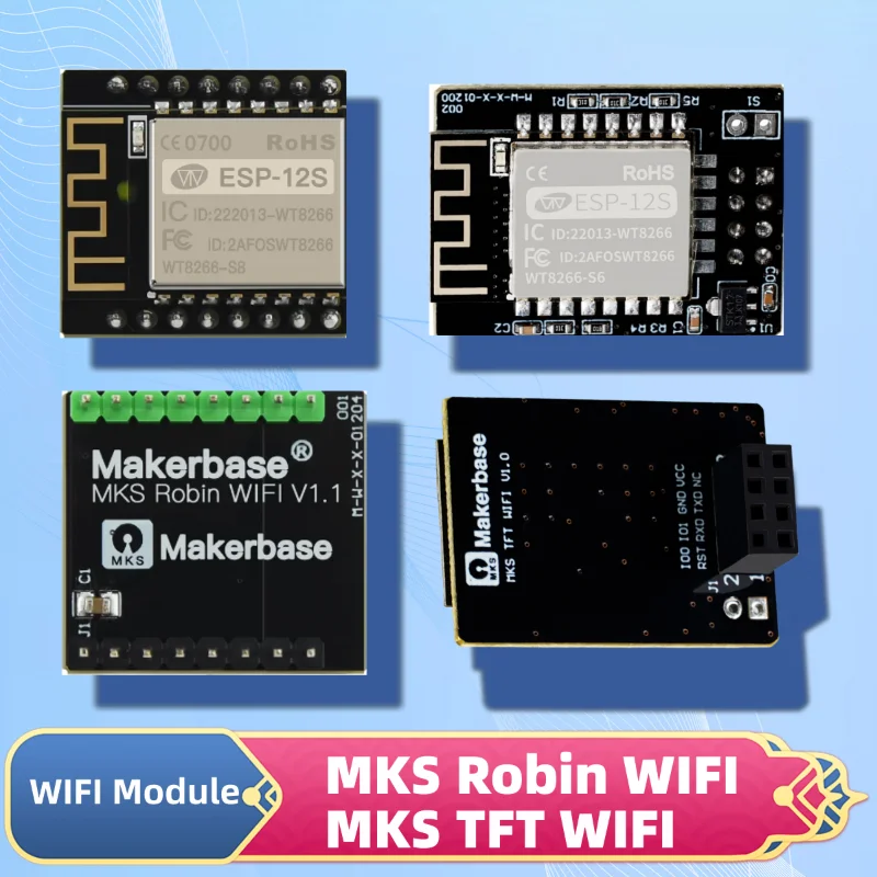 

Беспроводной 3D принтер MKS Robin, Wi-Fi роутер ESP8266, TFT35 дисплей, модуль Wi-Fi, приложение для дистанционного управления, материнские платы Robin Nano V3