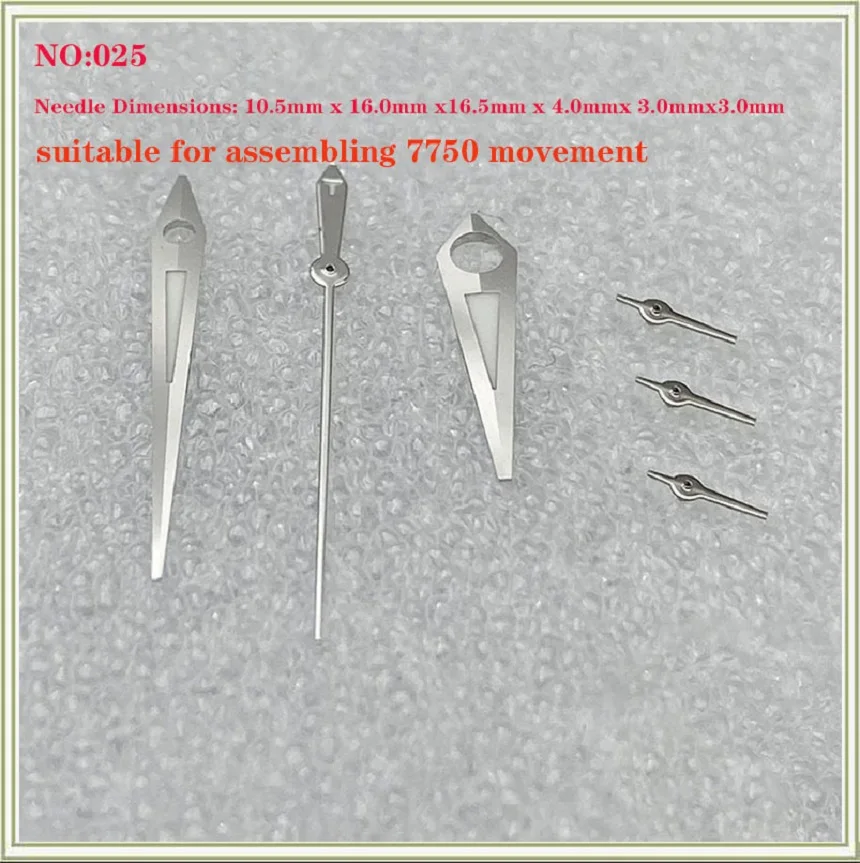 新しいt035.4シリーズは、7750の移動ポインター、時間分の手、6本の針、小さな2番目のハンド025に適しています