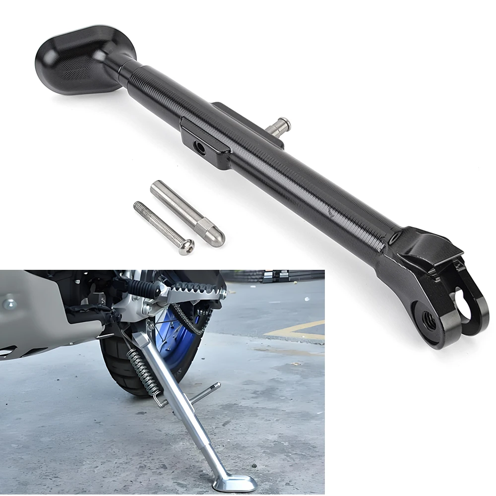 

For Yamaha Tenere 700 2019 - 2024 Parking Side Stand Kickstand Adjustable Sidestand Support