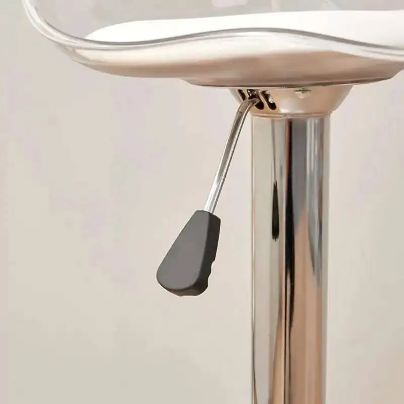 

Nordic Swivel Bar Chairs Modern Acrylic Adjustable Reception Bar Chairs High Stool Minimalist Design Home Furniture Cadeira LLBC