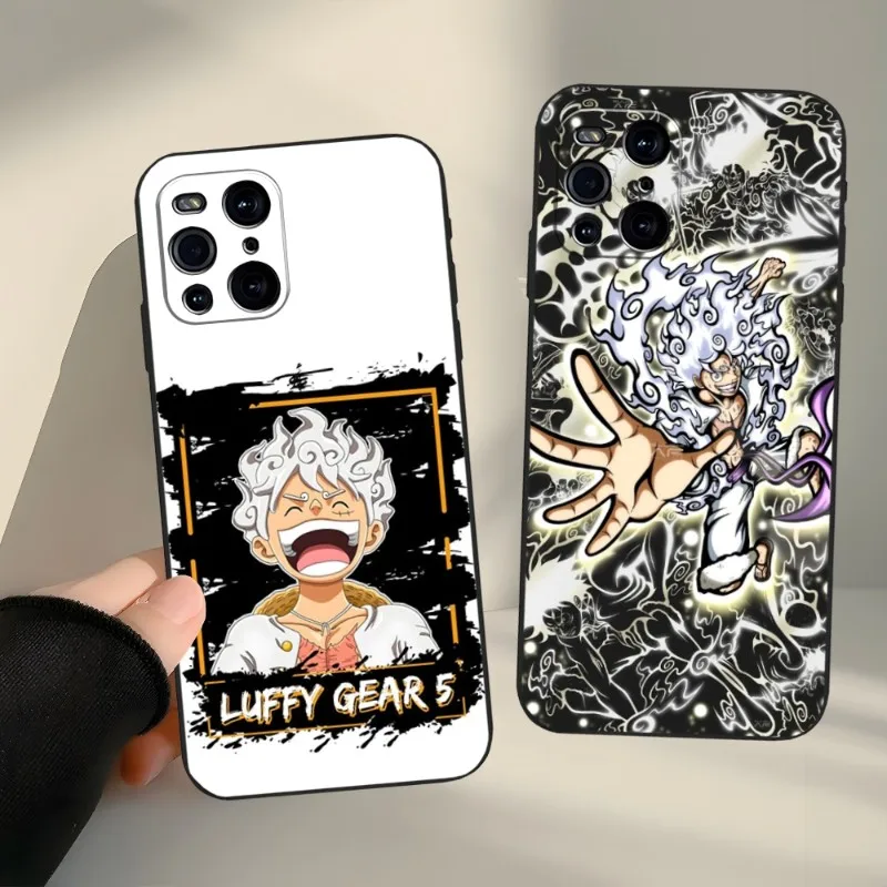 Monkey D L-luffys Phone Case For OPPO Reno 6 Pro 7 Find X3 Neo A54 A55 X5 A16 A57 A92 A93 A74 A94 K9 K9S Cover