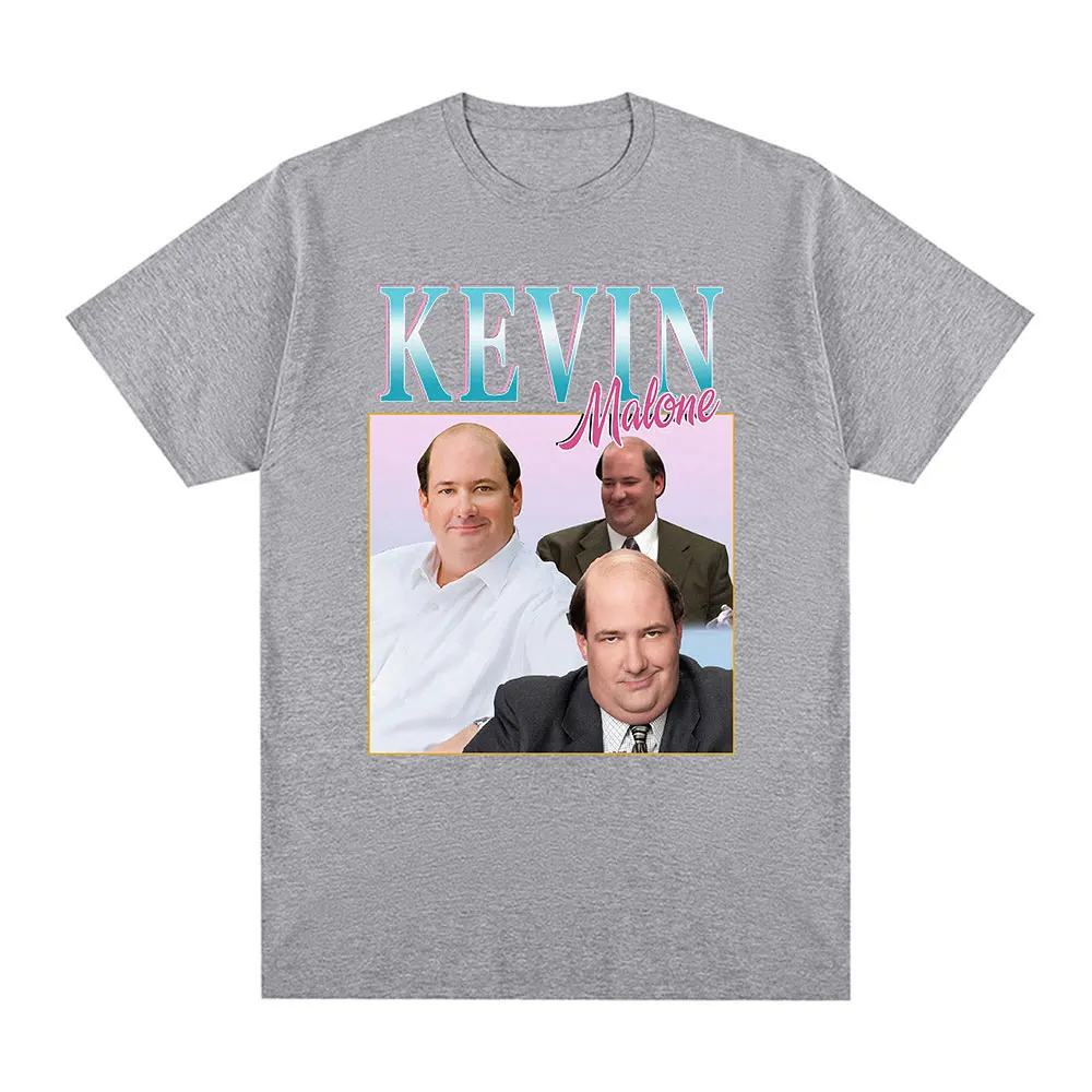 Kevin Malone Homage Graphic T Shirt Tv Series The Office Dwight Schrute Michael Scott Jim Halpert T-shirt Men\'s Cotton T-Shirts