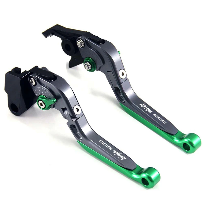 ملحقات الدراجة النارية KAWASAKI NINJA500 NINJA 500 2025-2026 رافعة فرامل القابض قابلة للتمديد قابلة للطي عتلات قابلة للتعديل