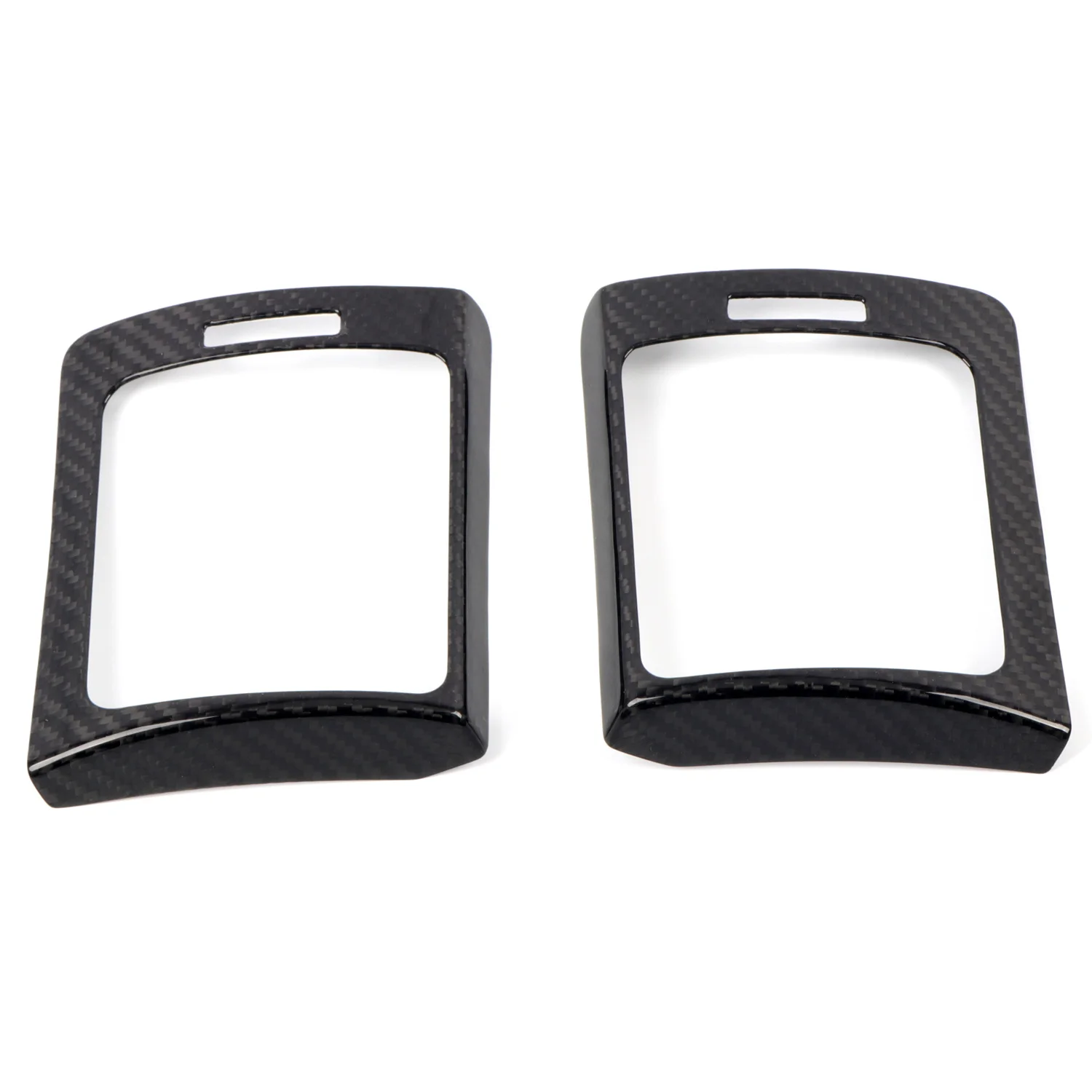 

For Subaru WRX STi 2015-2021 Real Carbon Interior Side A/C Air Outlet Vent Cover Decor Trim Car Accessories 2pcs