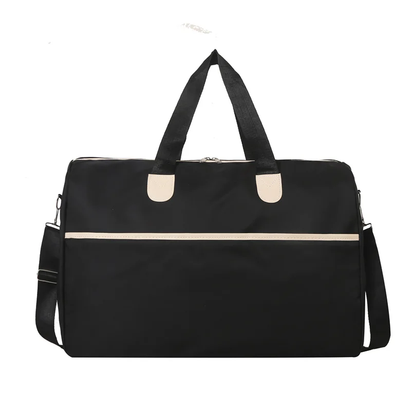 Bolsa de viaje de negocios de corta distancia para hombres/mujeres, bolsa de hombro Simple de gran capacidad, bolsa de equipaje de mano de moda