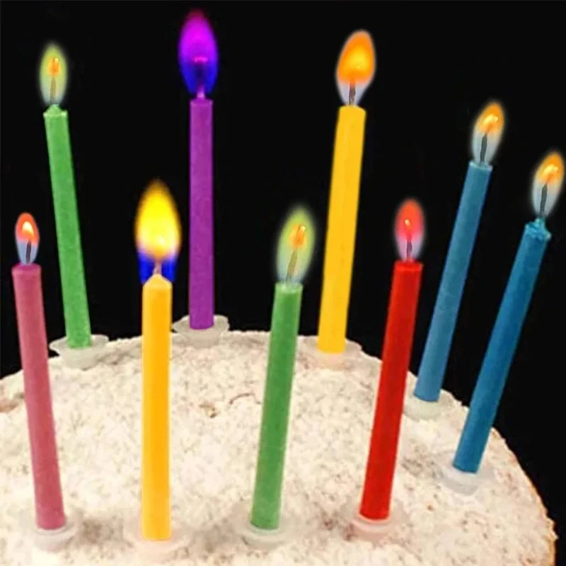 1/3/5box Birthday Cake Candles Happy Birthday Candles Colorful Candle Candles Are Suitable For Various Celebration Activities