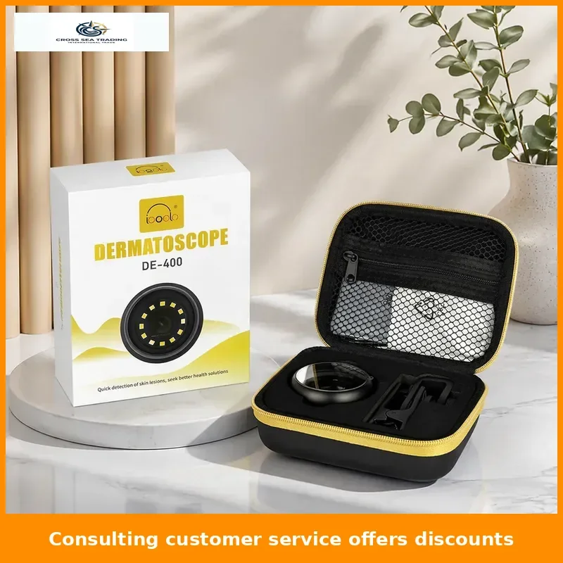 Gigafactory IBOOLO DE-400 Professional Optical 10X Magnify Smartphone Dermatoscope For Dermatology