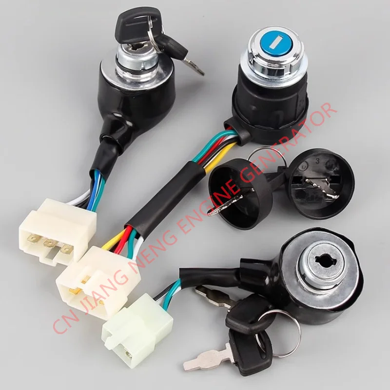 

IGNITION SWITCH DIESEL GENERATOR 5KW 6KW 8KW 10KW DIESEL ENGINE 173F 178F 186F 188F 192F 195F 1100F 1105F START UP SWITCH