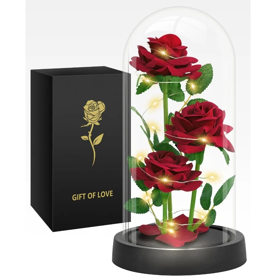 

Стеклянная роза День матери Цветочные подарки для мамы от дочки и сына Подарки на день рождения для мамы Жена, подруги Стеклянные розы ручной работы Цветок