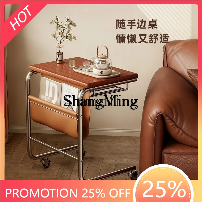 FG good-looking  household bedside table bay window desk sofa writing lazy table corner few removable computer desk