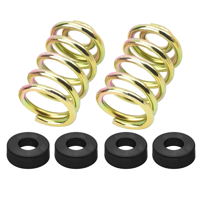

SHGO-4 Pcs 422127-4 Mower Cap & 2 Pcs 283516 Compression Seat Springs For John Deere Grass-Hopper Mower