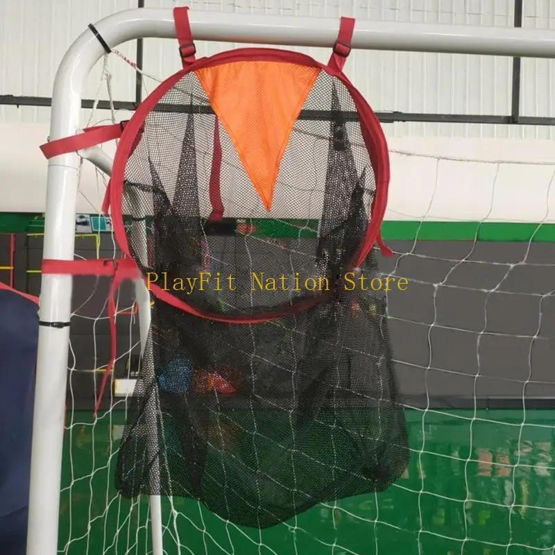 242F كرة القدم هدف التدريب على هدف Top Bins Soccer الهدف مع حزام قابل للتعديل