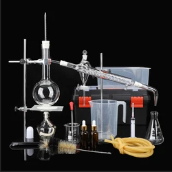 500/1000ML Essential Oil Extraction Separator Device Small Distillation  Set Pure Dew Purification Chemical Experimental Equipme