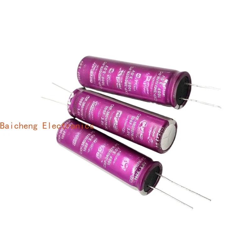5PCS 3.0V100F CXP-3R0107R-TWV Farad Capacitor com grande capacidade 3V100F