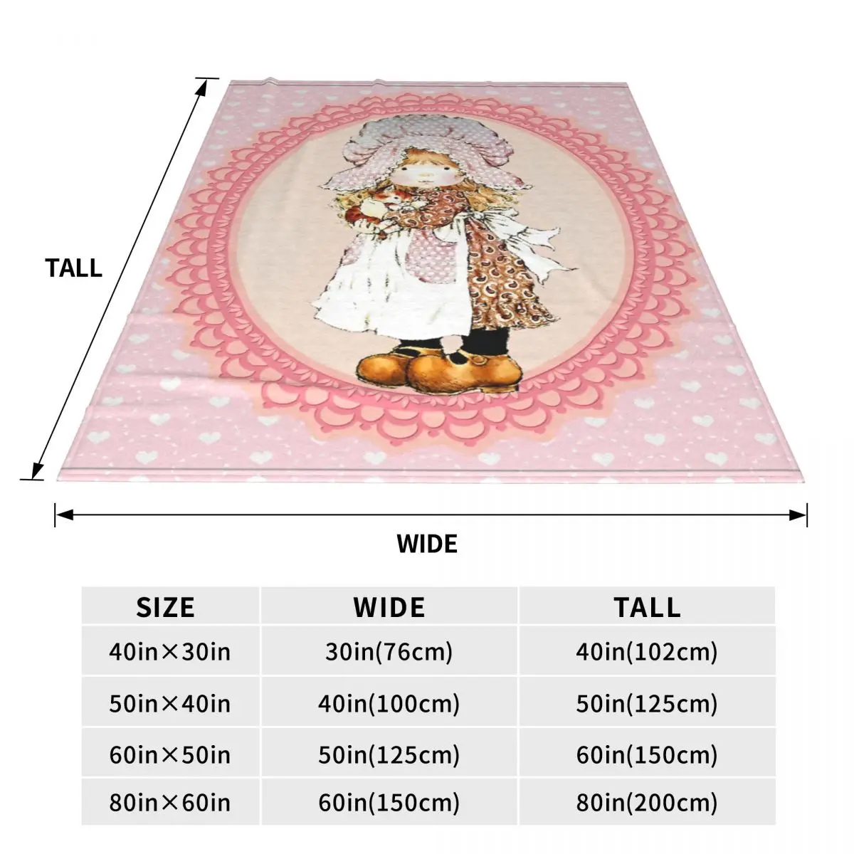 Sarah Kay Kitten Knitted Blankets Flannel Super Soft Throw Blankets for Car Sofa Couch Bed Rug