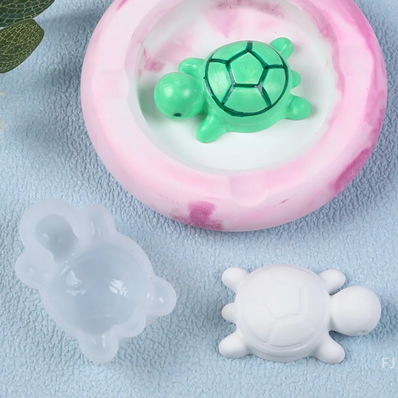 

[YU]3D Turtle Silicone Mold DIY Animal Shaped Candle Mold Gypsum Soap Epoxy Resin Mold Candle Making Supplies Home Decoration