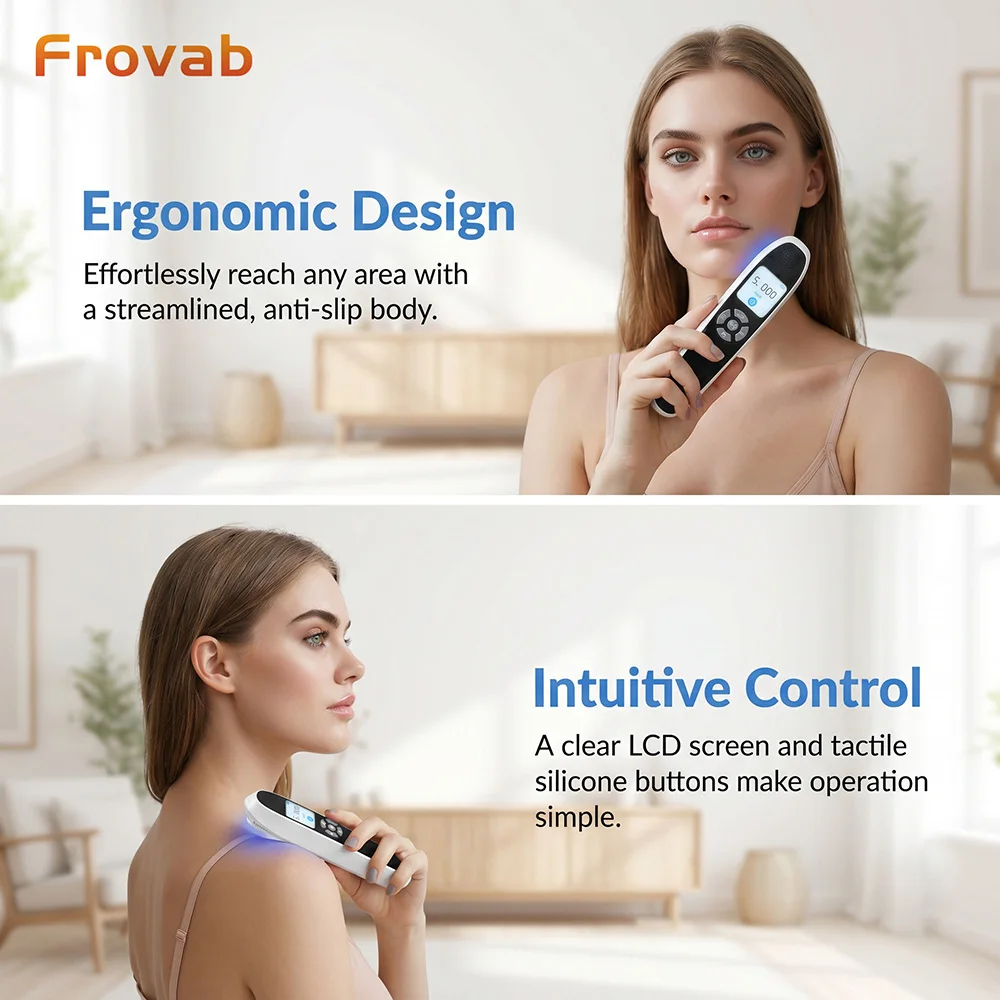 

308nm Excimer Light Therapy Machine Handheld Portable UVB Phototherapy Lamp for Vitiligo Psoriasis Small Area Spot Treatment