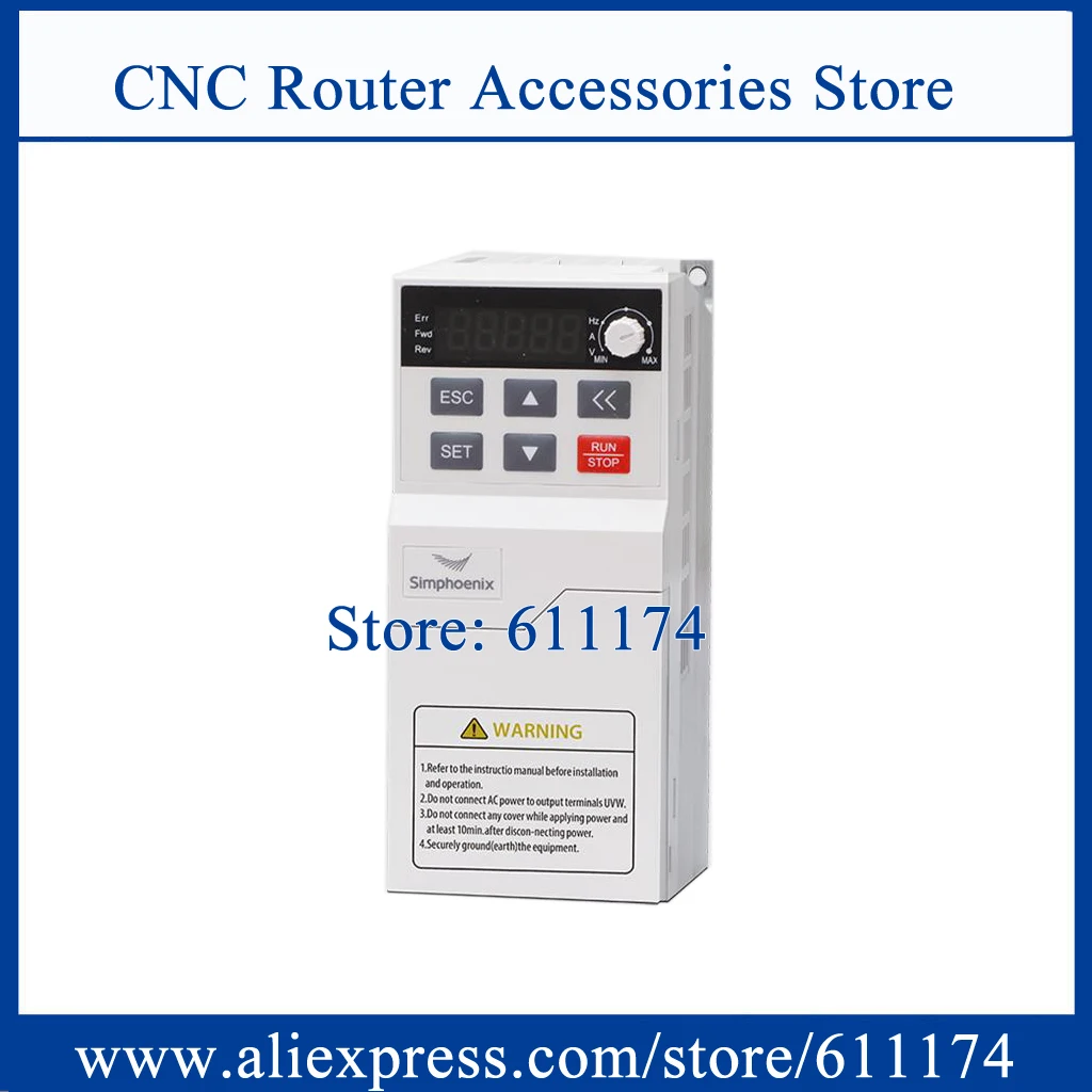 

Sunfar Inverter 3.0Kw AC220V VFD Inverter 600HZ DL100-2S0030 Frequency Inverter for cnc spindle motor