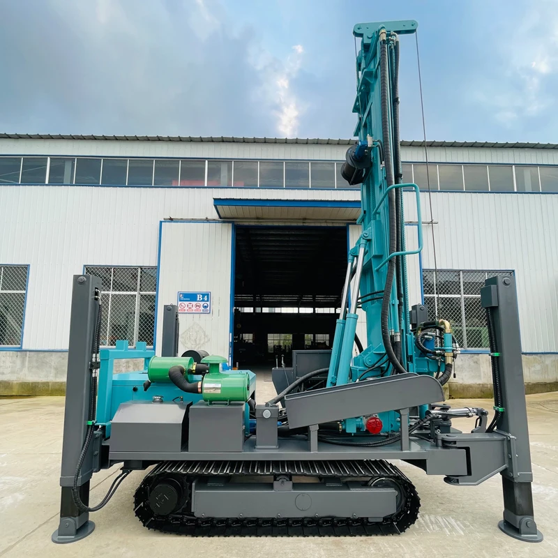 Impianto di perforazione idraulico del pozzo d'acqua montato su pista profonda del cingolo di vendita della fabbrica per la roccia dura 260M