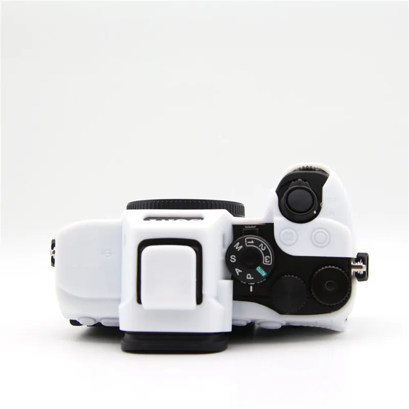 السيليكون كم درع حالة غطاء الجسم حامي الإطار الجلد لسوني a7r5 a7rm5 A7RV A7R V كاميرا بدون مرآة واقية حقيبة فيديو #5