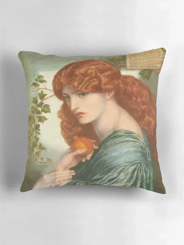 دانتي غابرييل روسيتي - وسادة رمي بروسيربين ديكور فاخر أغطية عيد الميلاد وسائد زخرفية ديكور وسادة منزلية #3