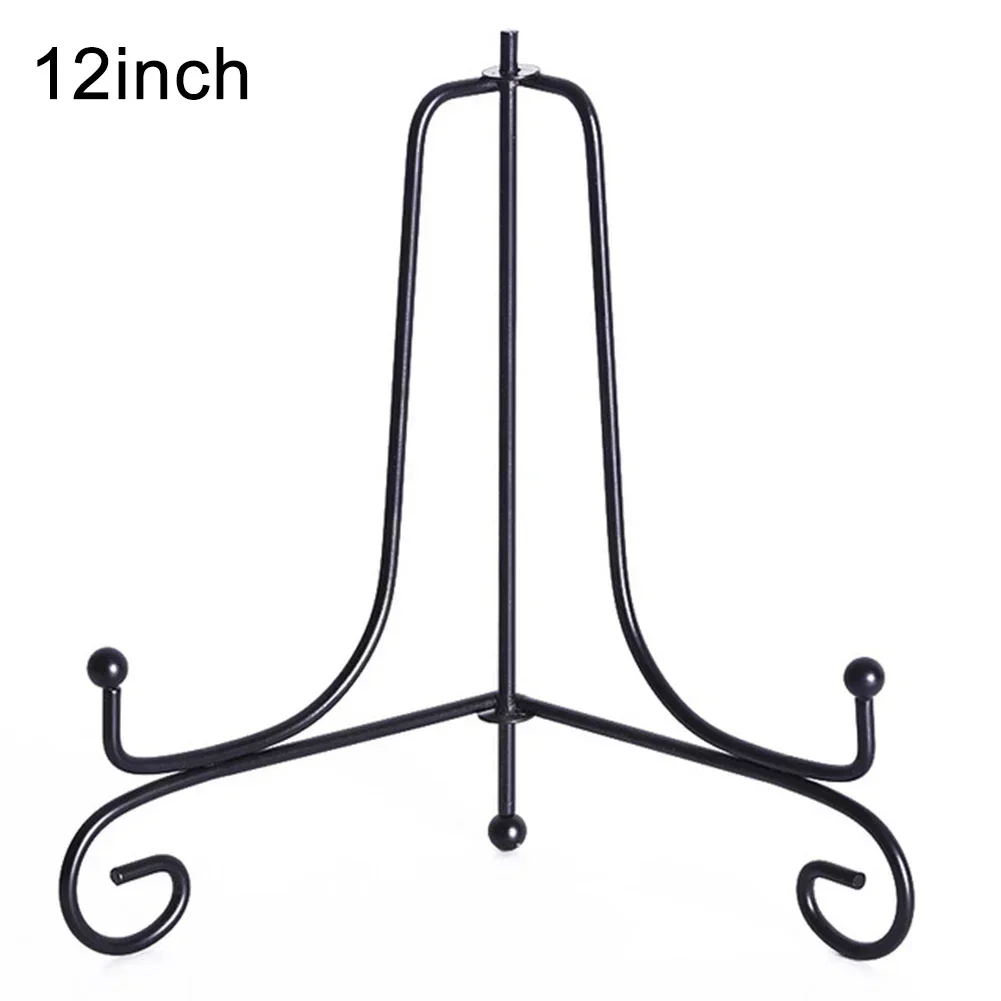 4/6/7/8/10/12Inch Iron Bracket Display Stand For Photo Pedestal Bowl Picture Frame Storage Rack Home Kitchen Plate Display Stand