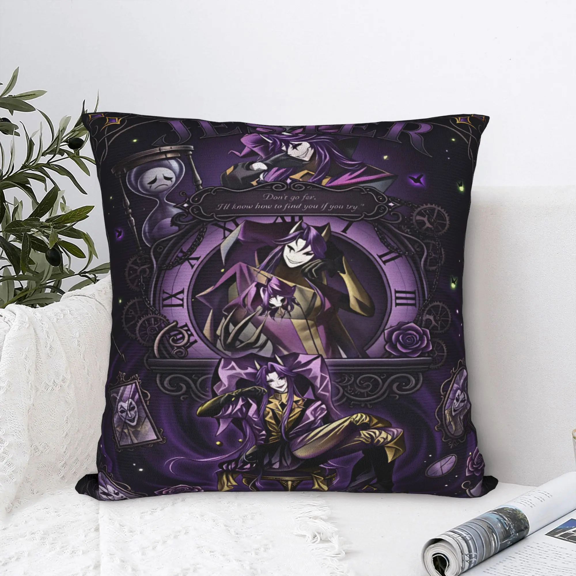 The Freak Circus  Pillow Case  Soft Pillow Cover Novelty Pillowcases For Sofa Bedroom Home Decor